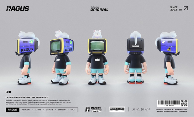 原创IP|RAGUS & WHITE