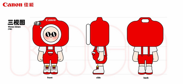 佳能IP形象设计