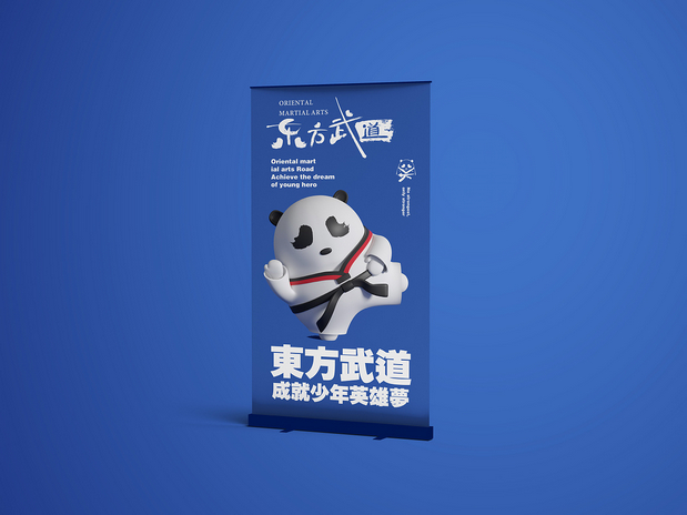 一家跆拳道IP设计