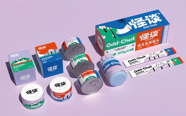 怪谈-猫粮品牌设计