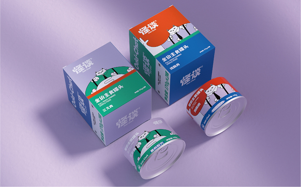 怪谈-猫粮品牌设计