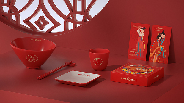 宇宙波x红娘IP文创设计