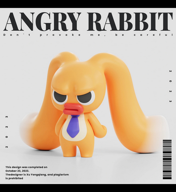 潮流IP-忿忿兔ANGRY RABBIT