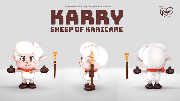 可瑞康3绵羊奶粉IP形象设计
