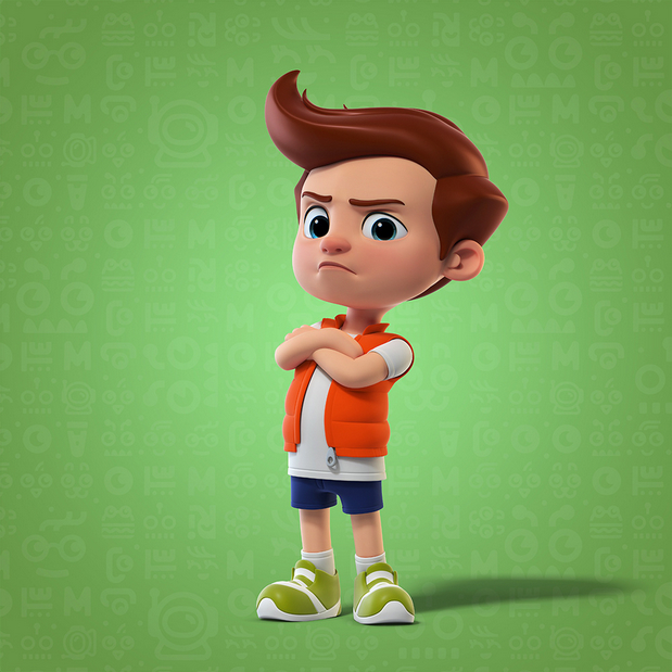 3D吉祥物：Totoy Kids