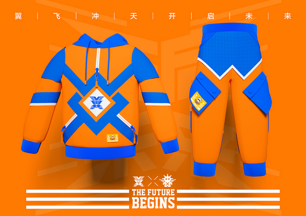 翼XFIRETEAM联名街舞潮牌