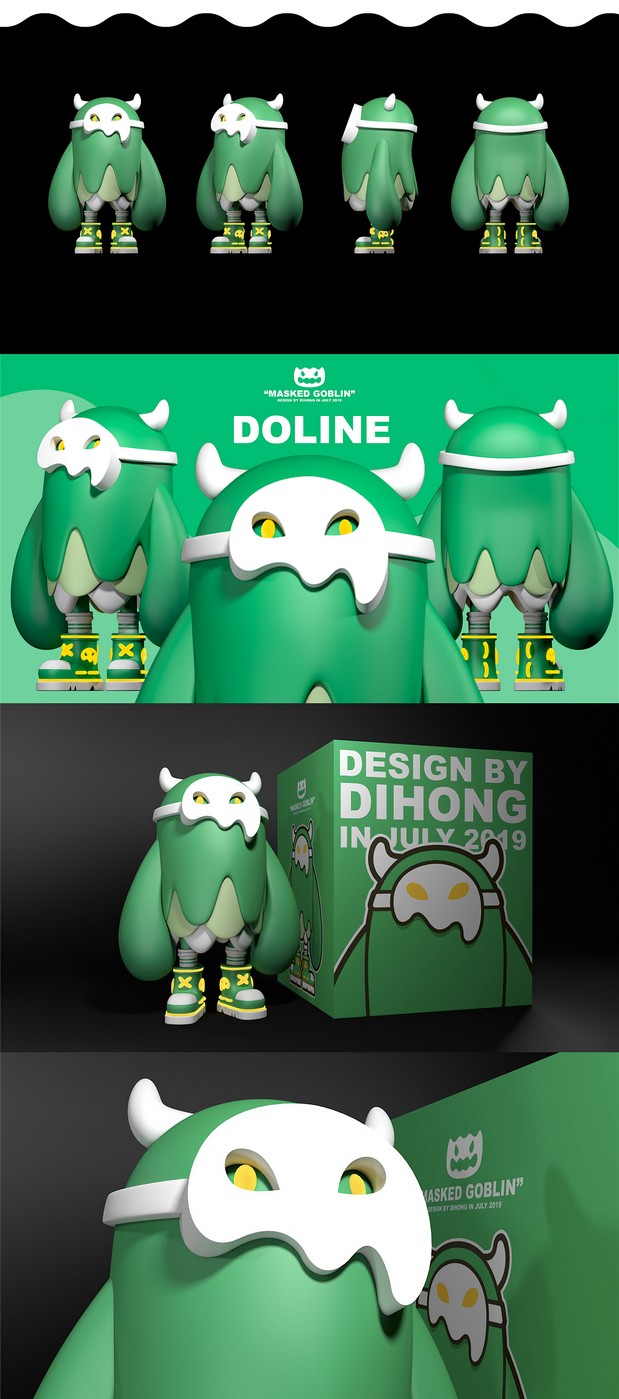 3D吉祥物：MASKED GOBLIN