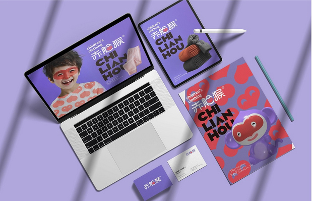 赤脸猴logo以及品牌形象升级