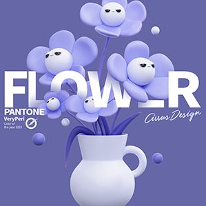 PANTONE彩通长春花蓝IP角色 /><img fetchpriority=