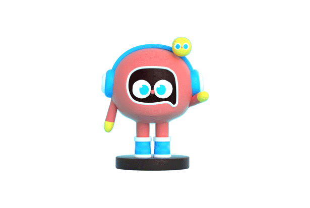 a豆潮流有色卡通形象设计