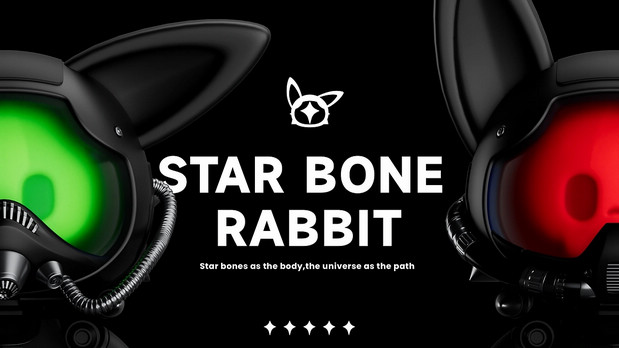 3D吉祥物：星骸兔STAR BONE RABBIT