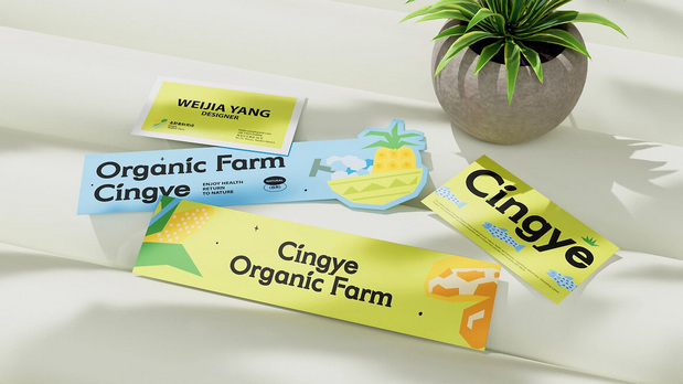 Cingye青野有机农场品牌设计