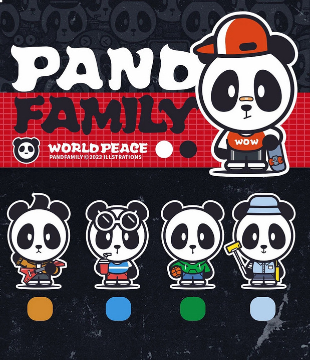 原创IP熊猫家族