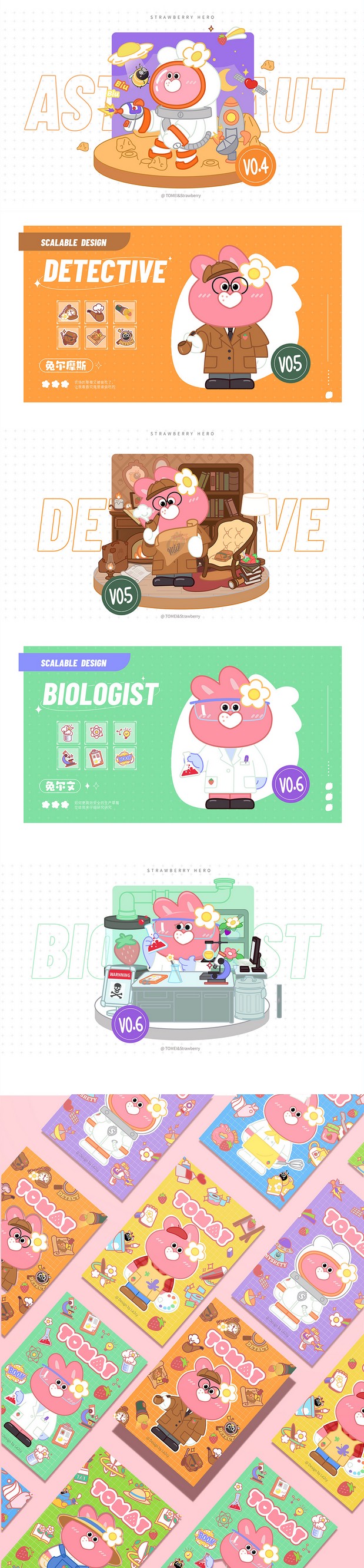 TOMEI兔莓|原创IP设计