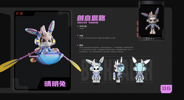 3D吉祥物：無趣|原创IP设计-汤臣倍健IP