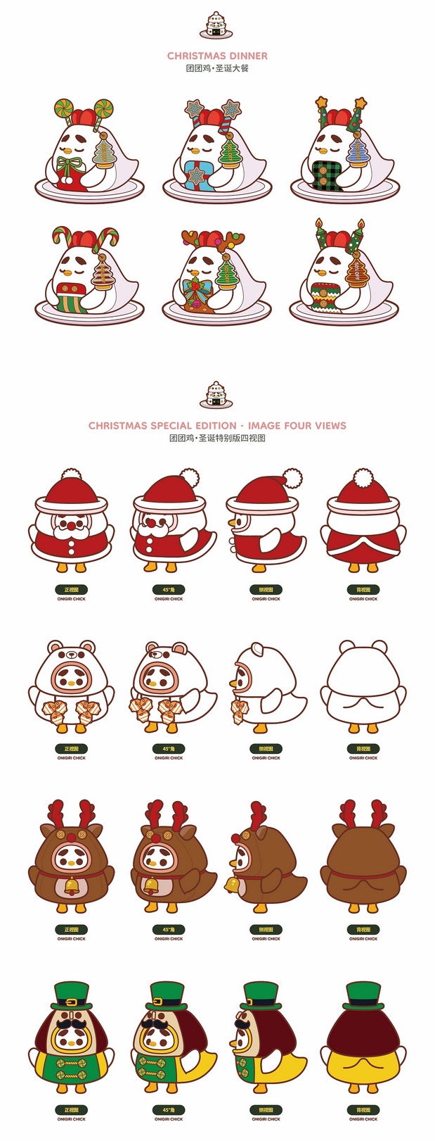 IP形象设计-团团鸡·诞生季