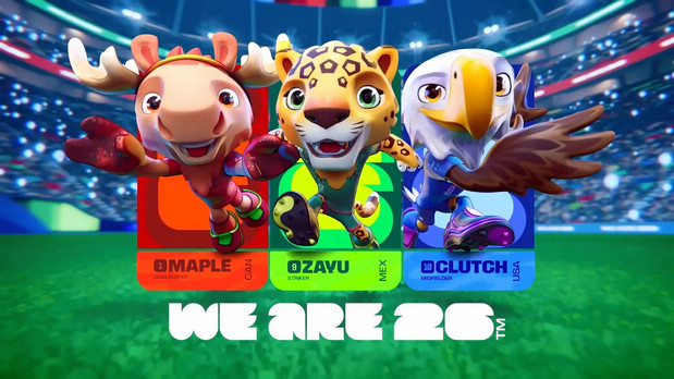 2026美加墨世界杯吉祥物亮相