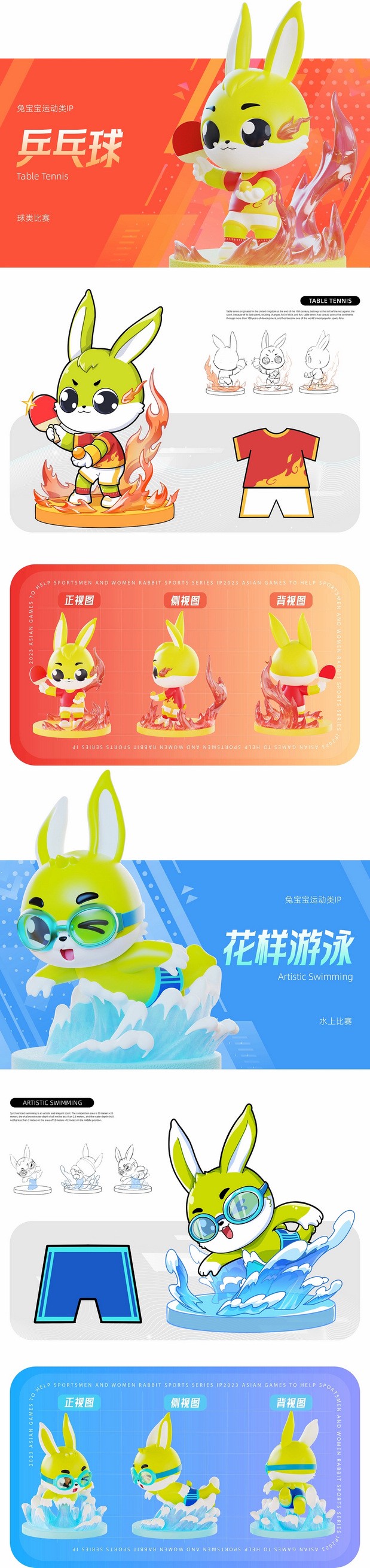 兔宝宝运动系列IP为亚运会助力