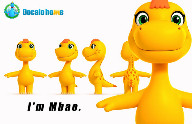 3D吉祥物：恐龙多彩IP第二弹