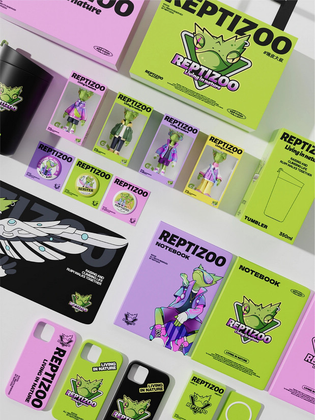 3D吉祥物：瑞皮大叔IP形象|REPTIZOO