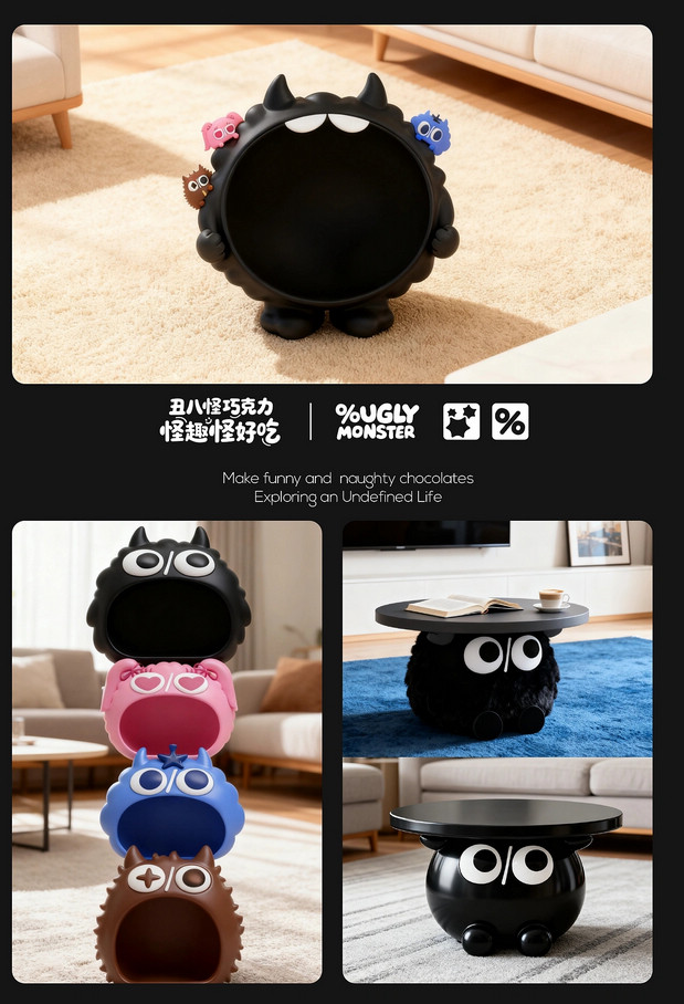 丑八怪家族IP设计 怪兽IP设计