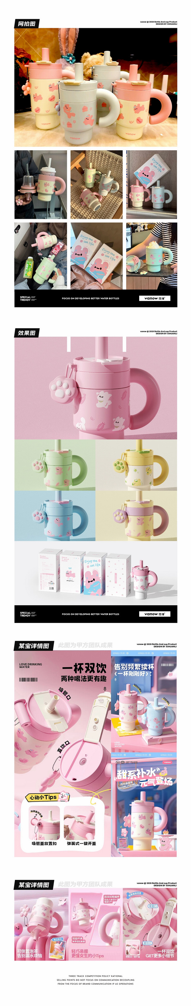 水杯品牌-纯治愈系-IP设计