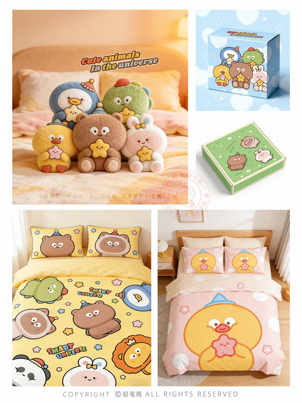 宇宙大脸萌IP~图案合集