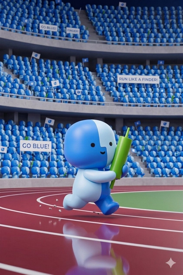 苹果神秘吉祥物走红网络