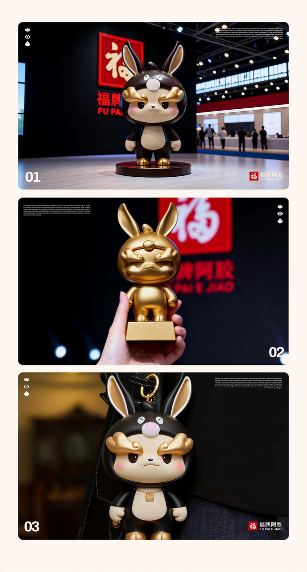 福牌阿胶IP形象｜福禄兽