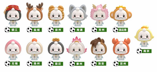 苏超吉祥物“苏嘟嘟”发布