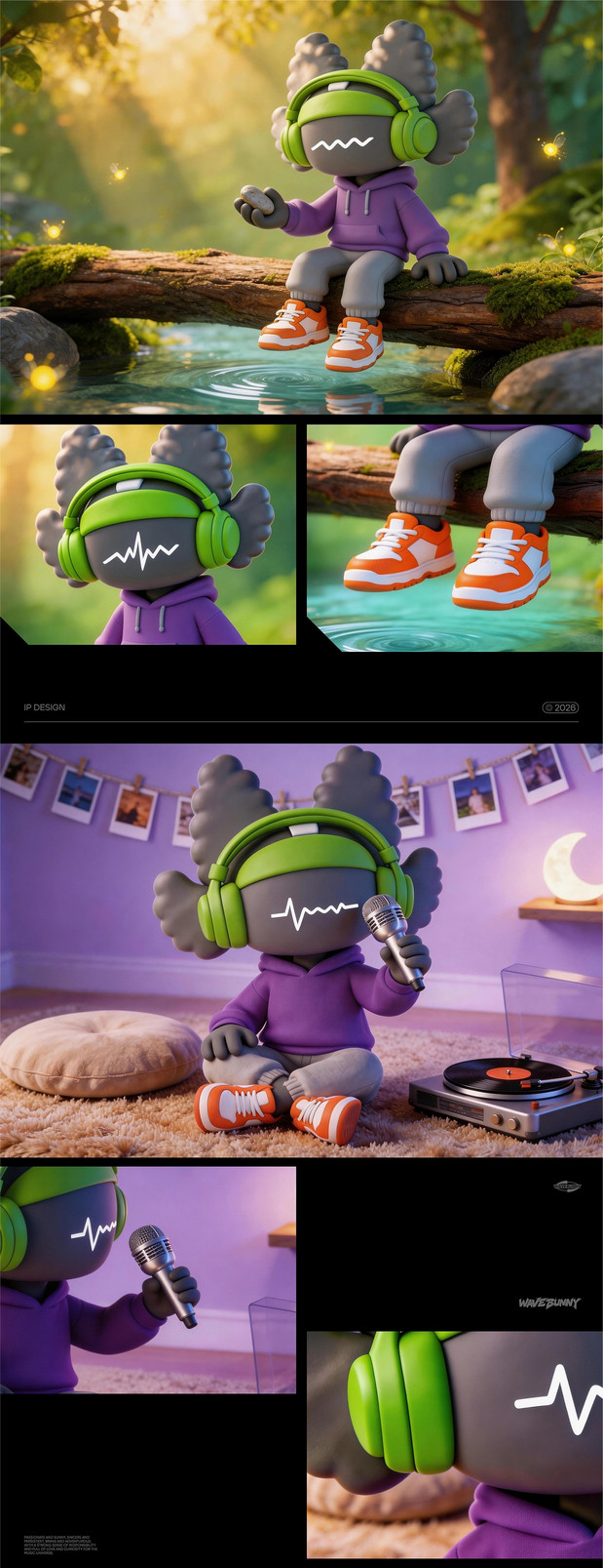 WAVE BUNNY | 浪浪兔IP
