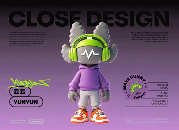 WAVE BUNNY | 浪浪兔IP