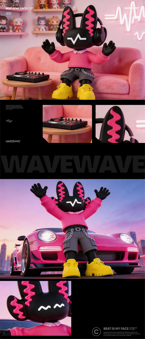 WAVE BUNNY | 浪浪兔IP