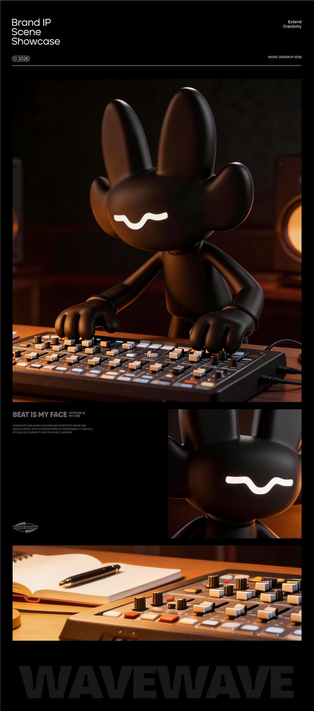 WAVE BUNNY | 浪浪兔IP