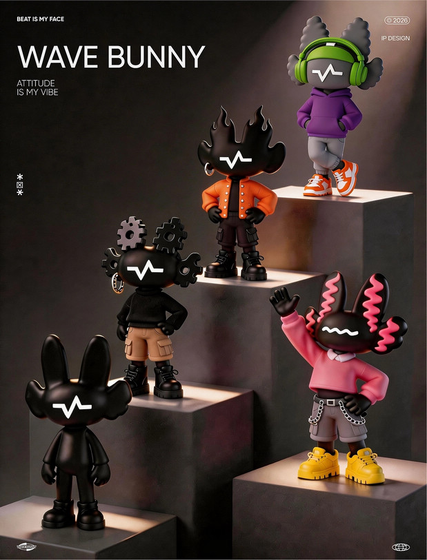 WAVE BUNNY | 浪浪兔IP