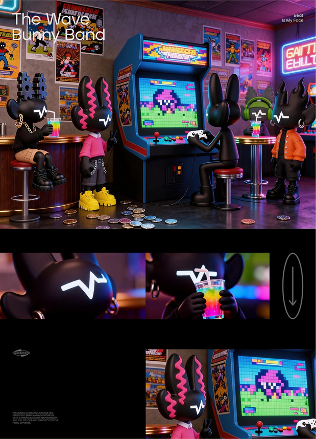 WAVE BUNNY | 浪浪兔IP