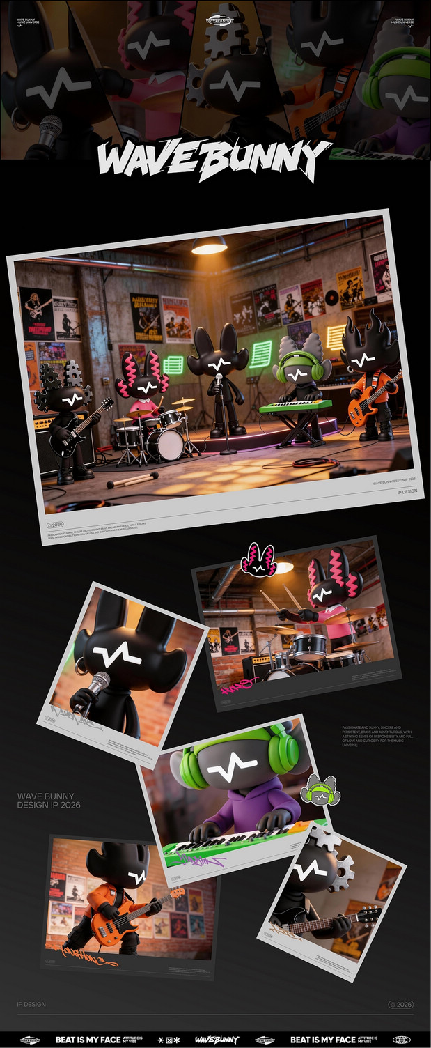 WAVE BUNNY | 浪浪兔IP