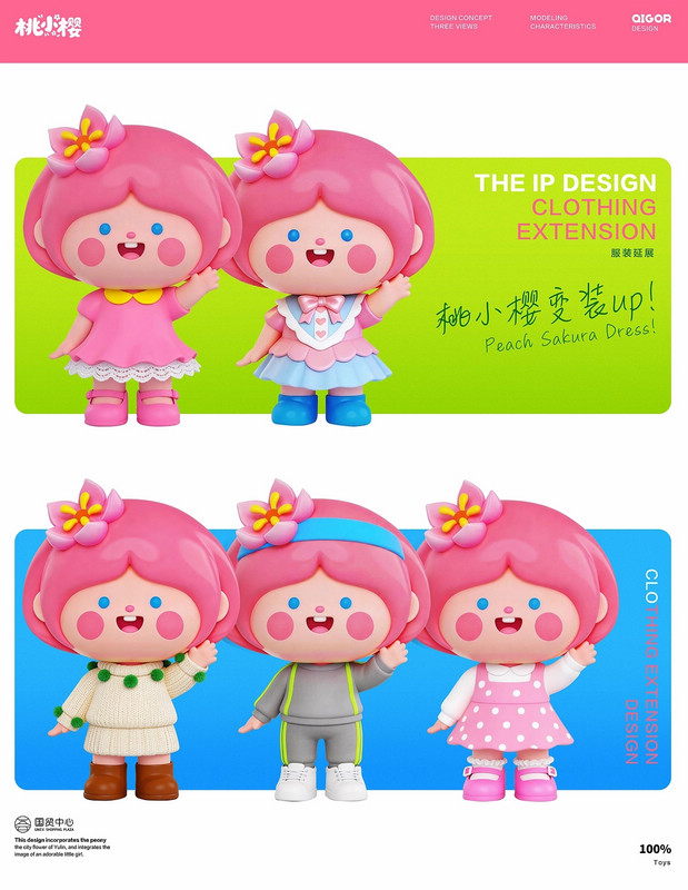 桃小樱IP设计